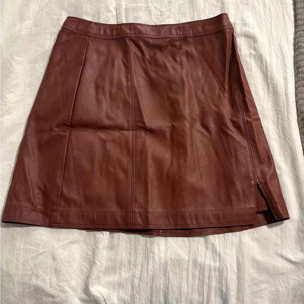 Abercrombie & Fitch Rich Brown Mini Skirt